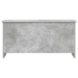 Storage Chest Concrete Grey 100 x 40 x 50 cm Engineered Wood 8011270