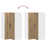 Wall Corner Cabinet LUCCA Artisan Oak 57 x 57 x 100 cm 885174