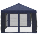 Gazebo Cover with Sidewalls Blue 600.5 x 300.5 cm Polyester 900441