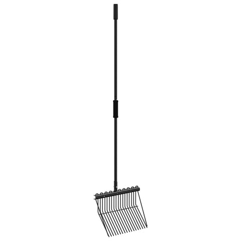 ZNTS Pitchfork with 18 Tines Black Steel 3209561