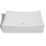 Bathroom Ceramic Porcelain Sink Art Basin White High Gloss 140700