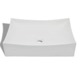 Bathroom Ceramic Porcelain Sink Art Basin White High Gloss 140700