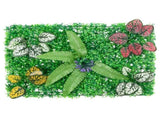 Artificial Plant Fence 6 pcs Green 40x60 cm 366638