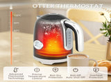 Retro 3000W Kettle and Toaster Set - Black T3398P422930