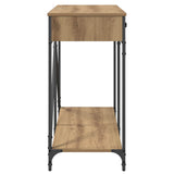 Console Table Artisan Oak 100 x 39 x 78.5 cm Engineered Wood 882807
