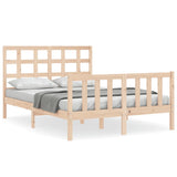 Bed Frame without Mattress 120x200 cm Solid Wood Pine 3192096