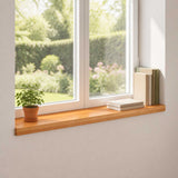 Window Sills 2 pcs Light Brown 70 x 20 x 2 cm Solid Beech Wood 42048175