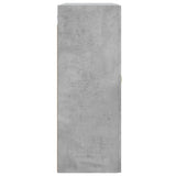 Wall Mounted Cabinet Concrete Grey 69.5x34x90 cm Engineered Wood 835014
