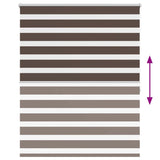 Zebra Blind 120 x 175 cm Coffee 240217