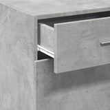 Sideboard Concrete Grey 50x42.5x93 cm Engineered Wood 846295
