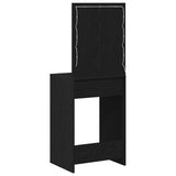 Dressing Table Black Oak 50 x 41 x 135 cm Engineered Wood 865038