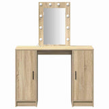 Dressing Table Brown 102 x 33 x 135 cm Engineered Wood 865183