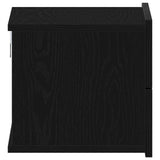 Bedside Cabinet 2 pcs Black Oak 40 x 30 x 30 cm Engineered Wood 862460