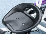 6 in 1 Kids Trike Push Bike w/ Push Handle, Canopy, 5-point Safety Belt, Storage, Footrest, Brake, T3398P348142