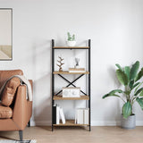 Bookshelf Artisan Oak 56 x 34 x 133.5 cm Engineered Wood 883873