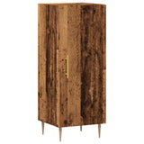 Sideboard Old Wood 34.5x34x90 cm Engineered Wood 857183