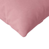 Sofa Pillows 2 pcs Pink 200 x 40 cm Corduroy Fabric 42013889