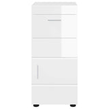 Bathroom Cabinet Set TULUM High Gloss White 37 x 31.5 x 82 cm 880345