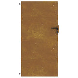 Garden Gate 85x175 cm Corten Steel 153260
