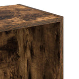 Bookcase Smoked Oak 40x30x152 cm Engineered Wood 857880