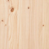 Bed Frame without Mattress 140x200 cm Solid Wood Pine 3323377