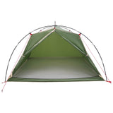 Tunnel Tent Green 4-Person 185T Polyester with PU Coating 42018565