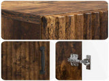 Bathroom Storage Cainet HOORN Smoked Oak 59.5 x 31 x 77 cm 897280