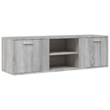 TV Cabinet Grey Sonoma 120x34x37 cm Engineered Wood 833557