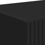 TV Wall Cabinet Black 59.5 x 31 x 60 cm Engineered Wood 892350