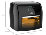 12L 8 in 1 Digital Air Fryer Oven with Roast, Bake, Dehydrate, 8 Preset Modes, Rapid Air T3398P344437