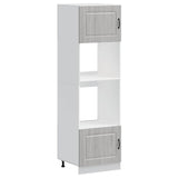 Oven Cabinets 2 pcs Kalmar Grey Sonoma Engineered Wood 3315037