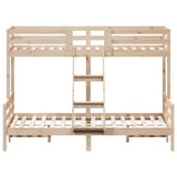 Bunk Bed without Mattress 80x200/140x200 cm Solid Wood 3207165