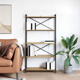 Bookshelf Artisan Oak 80 x 30 x 155 cm Engineered Wood 868418