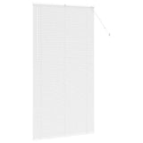 Venetian Blinds Height Adjustable White 220 x 115 cm Aluminium 42006025