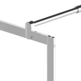 Shower screens Silver 80 x 195 cm Glass and Aluminium 146650