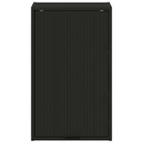 Bathroom Cabinet Wall-mounted with Door Black 39 x 23.5 x 65 cm 883385