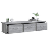 Wall Cabinet Grey Sonoma 88x26x18,5 cm Engineered Wood 815082