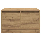Coffee Table with Drawers Artisan Oak 70.5x70x40 cm 3328416