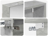 Bathroom Cabinet Set 3 pcs 120 x 10.5 x 60.5 cm Engineered wood 3403739