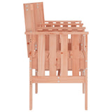 Garden Bench with Table 2-Seater Solid Wood Douglas 825154