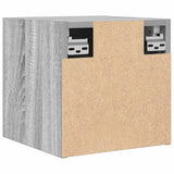 Wall Mounted TV Cabinet 2 pcs Grey Sonoma 30.5x30x30 cm 815139