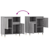 Sideboard Grey Sonoma 60x35x70 cm Engineered Wood 831186
