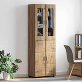 Highboard FLORIN Artisan Oak 60 x 35 x 182 cm Engineered Wood 3397923