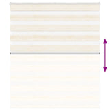 Zebra Blind Marble Beige 120x100 cm Fabric Width 115.9 cm Polyester 4014629