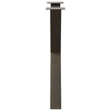 Dining Table Legs X-Shaped 3 pcs Natural Steel 70x cm Steel 4012991