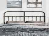 Metal Replace Headboard Black 150 cm 352612
