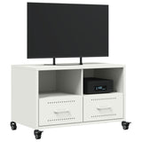 TV Cabinet White 68x39x43.5 cm Steel 846703