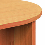 Coffee Table Wax Brown 80 x 39.5 x 35 cm Solid Pine wood 873543