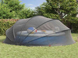 Pool Dome Folding Manual Black 430 x 430 x 210 cm 42001115