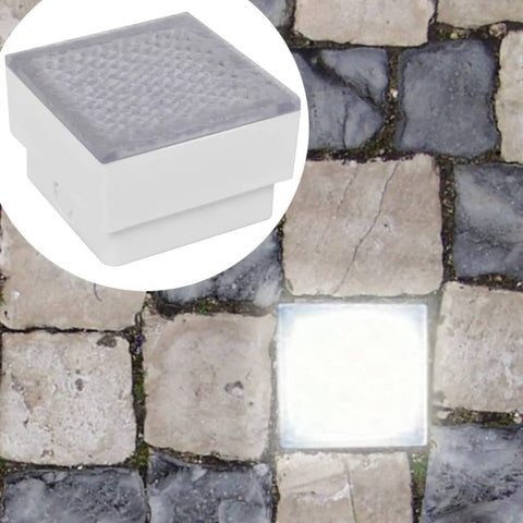 LED Inground Lights 12 pcs 100x100x68 mm 272494